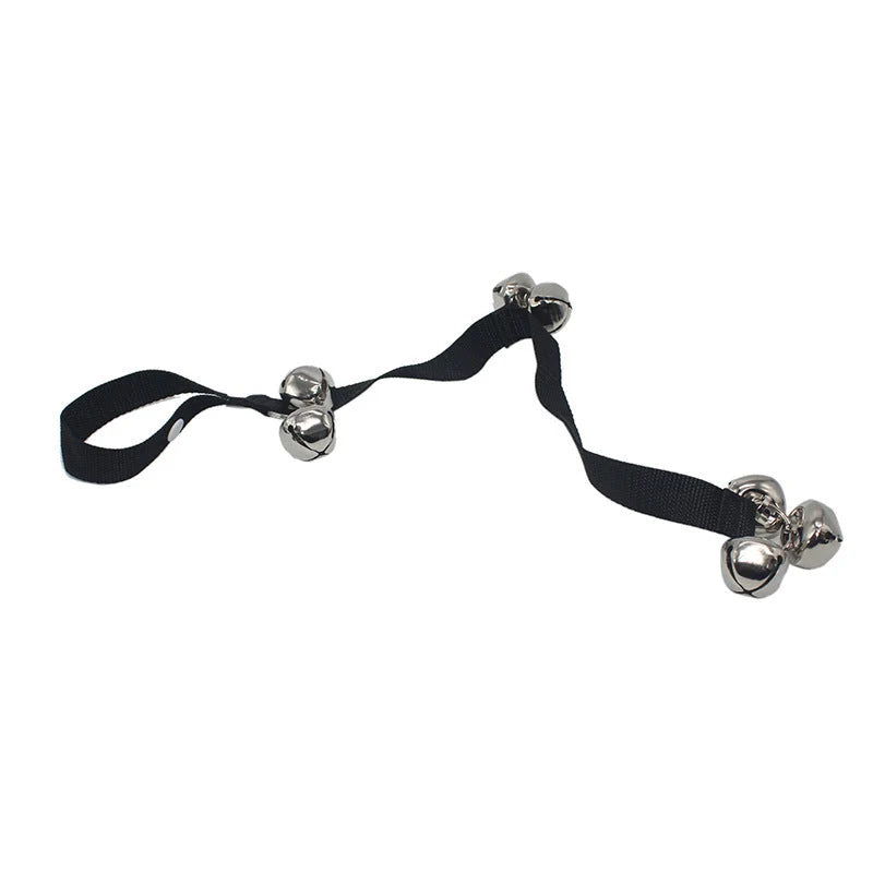 Dog Doorbell Lanyard Adjustable Cloth With Bell