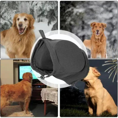 Dog Ear Muffs Noise-Reducing Adjustable & Breathable Fit