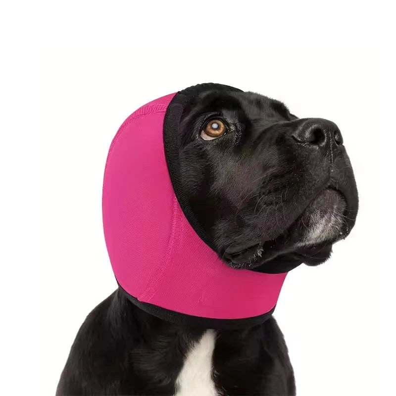 Dog Ear Protector Adjustable Noise-Reducing Soft Breathable Fabric