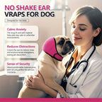Dog Ear Protector Adjustable Noise-Reducing Soft Breathable Fabric