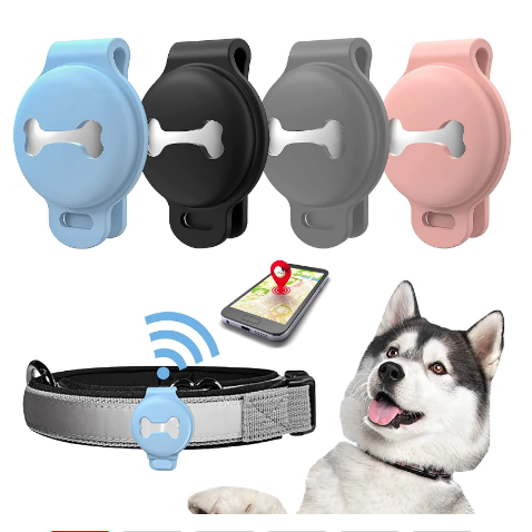 Dog GPS Tracker 3.3-Foot Accuracy Real-Time Rechargeable Battery