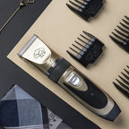 Dog Grooming Trimmer Quiet Cordless Stainless Steel Blade & 4 Guide Combs