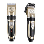 Dog Grooming Trimmer Quiet Cordless Stainless Steel Blade & 4 Guide Combs