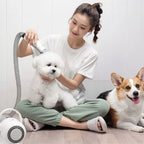 Dog Grooming Vacuum 9000Pa Suction Trimmer Kit