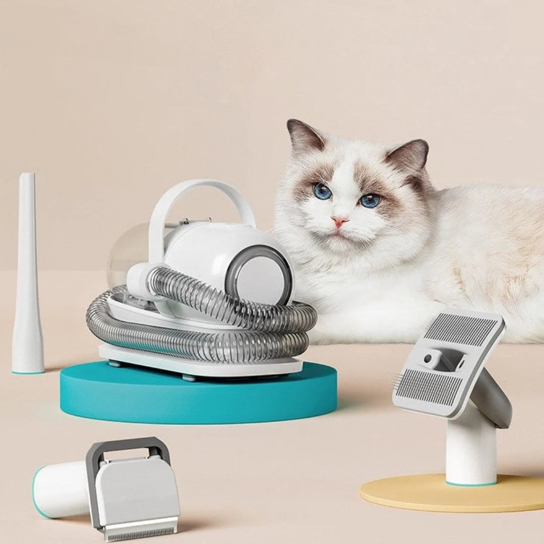 Dog Grooming Vacuum 9000Pa Suction Trimmer Kit
