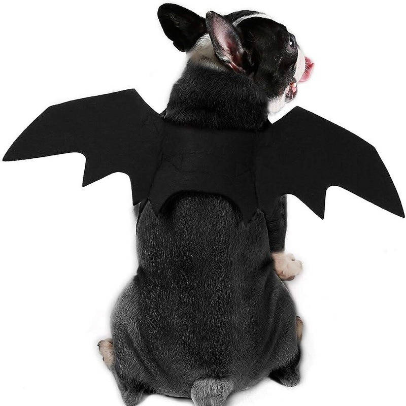 Dog Halloween Costume Felt Wings & Adjustable Straps