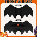 Dog Halloween Costume Felt Wings & Adjustable Straps