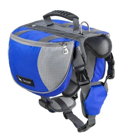 Dog Harness Adjustable Fit Waterproof Backpack