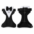 Dog Harness Bow Tie Vest Adjustable Secure Buckle