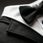 Dog Harness Bow Tie Vest Adjustable Secure Buckle