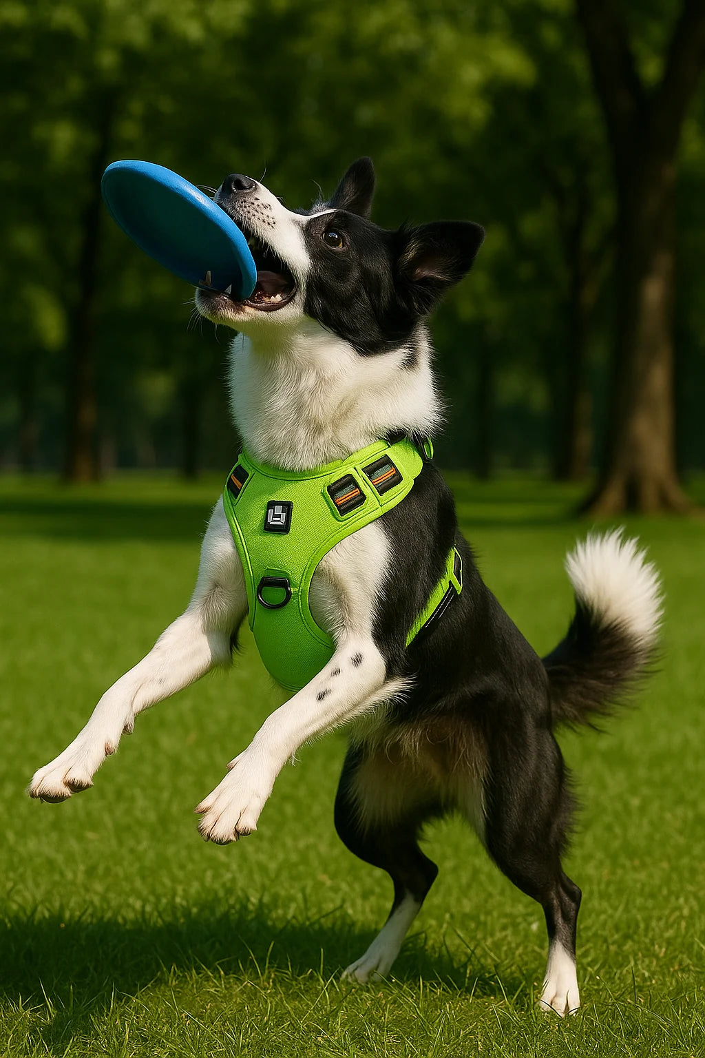Dog Harness No-Pull Front-Clip Padded & Breathable Adjustable Fit