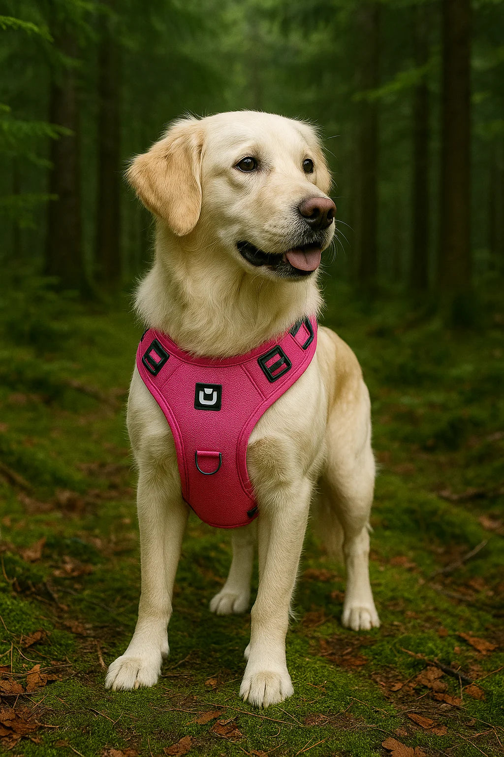 Dog Harness No-Pull Front-Clip Padded & Breathable Adjustable Fit
