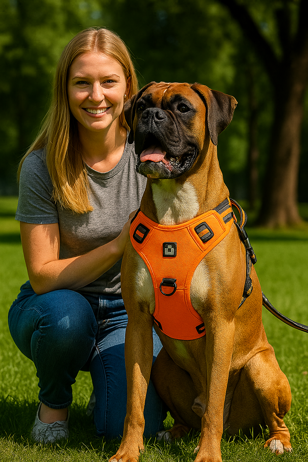 Dog Harness No-Pull Soft Padded Adjustable Fit