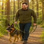 Dog Harness Vest Style with Control Handle Reflective Details