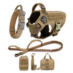 Dog Harness Vest Style with Control Handle Reflective Details