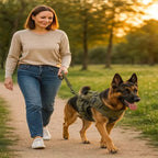 Dog Harness Vest Style with Control Handle Reflective Details