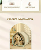 Dog House Insulated Polyester & Sponge Double Door