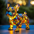 Dog Lamp Handmade LED Warm Light USB & Battery