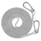 Dog Leash Chew-Proof Steel Core & Carabiner Hooks