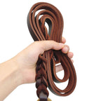Dog Leash First Layer Leather For Large Dogs