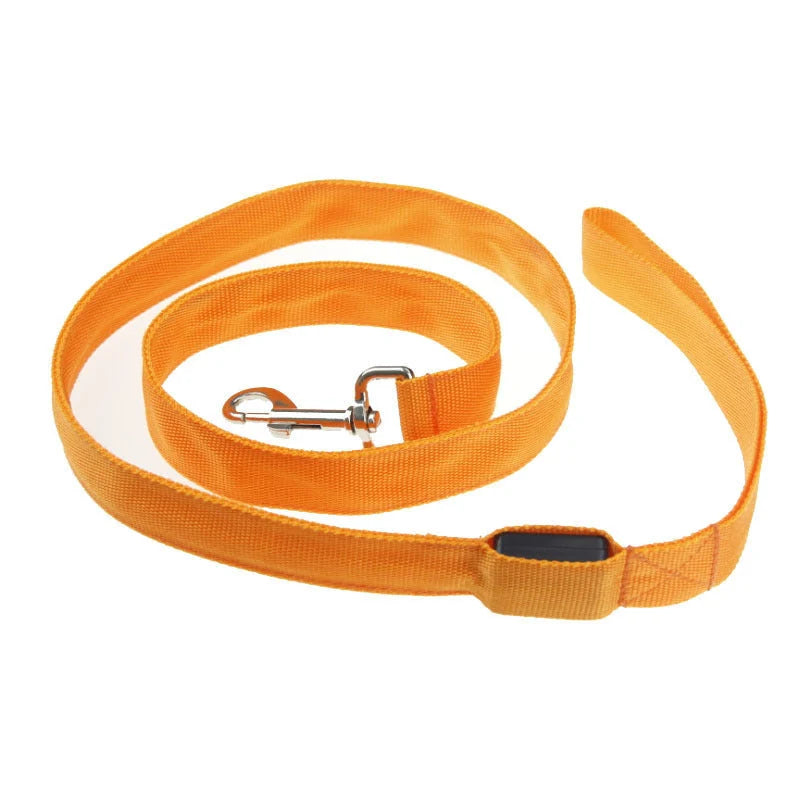 Dog Leash Rechargeable LED Nylon 120cm