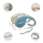 Dog Leash Retractable Up To 9.8 Feet Non-Slip Handle