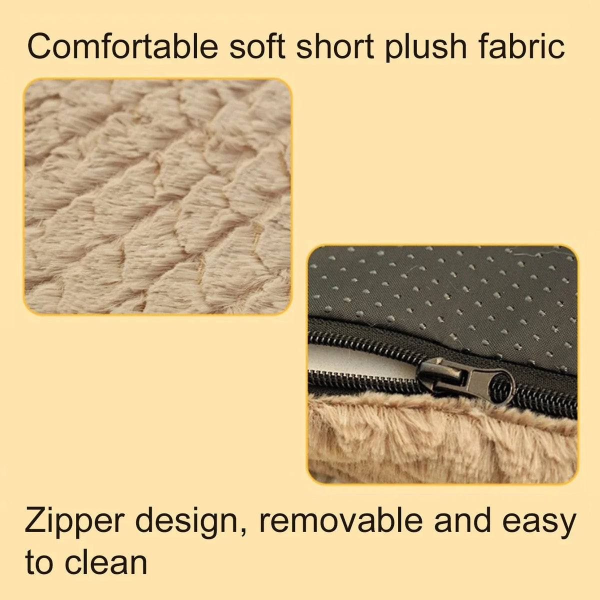 Dog Mat Thick Cushioned Machine-Washable Travel-Ready