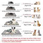 Dog Mat Thick Cushioned Machine-Washable Travel-Ready