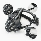 Dog Muzzle Breathable Mesh Adjustable Straps & Six Sizes