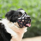 Dog Muzzle Breathable Soft Mesh Adjustable Fit