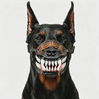 Dog Muzzle Open-Frame Silicone Monster Teeth