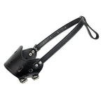Dog Muzzle Soft Leather Breathable Vent Holes Adjustable Straps