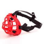 Dog Muzzle Soft Silicone Breathable Adjustable Straps