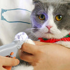 Dog Nail Clipper Integrated Safety Sensor Stainless Steel Blades