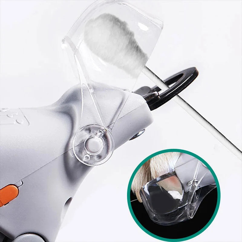 Dog Nail Clipper Integrated Safety Sensor Stainless Steel Blades