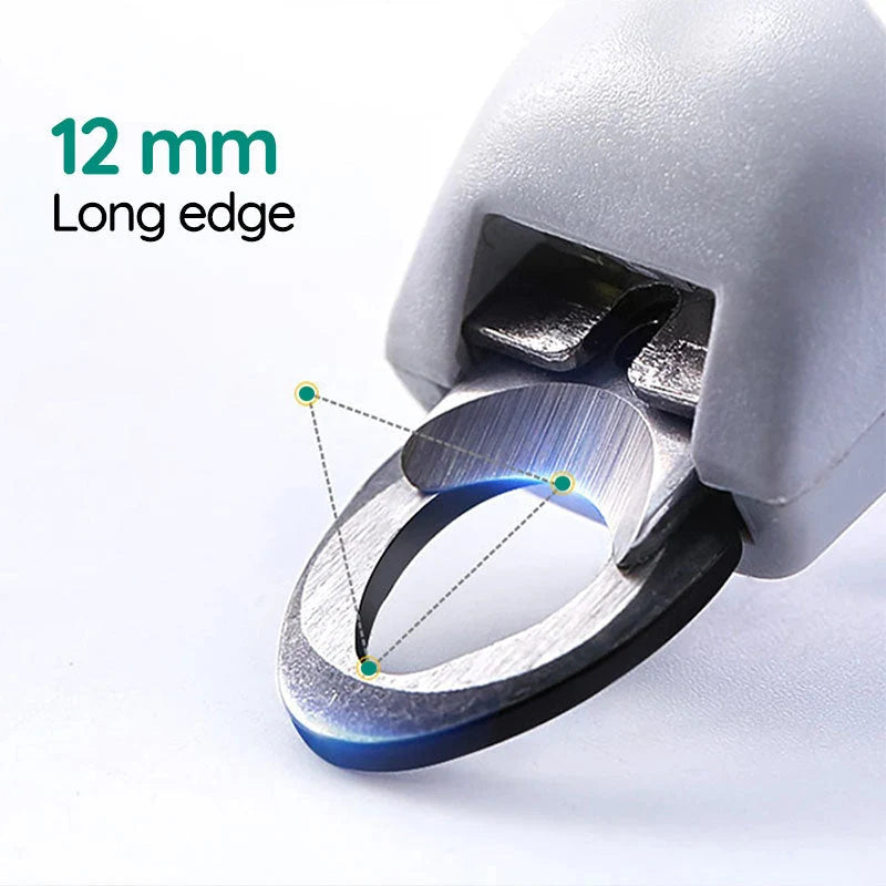 Dog Nail Clipper Integrated Safety Sensor Stainless Steel Blades
