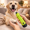 Dog Nail Grinder Whisper-Quiet Rechargeable & Cordless Dual LED