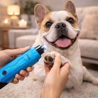 Dog Nail Grinder Whisper-Quiet Rechargeable & Cordless Dual LED
