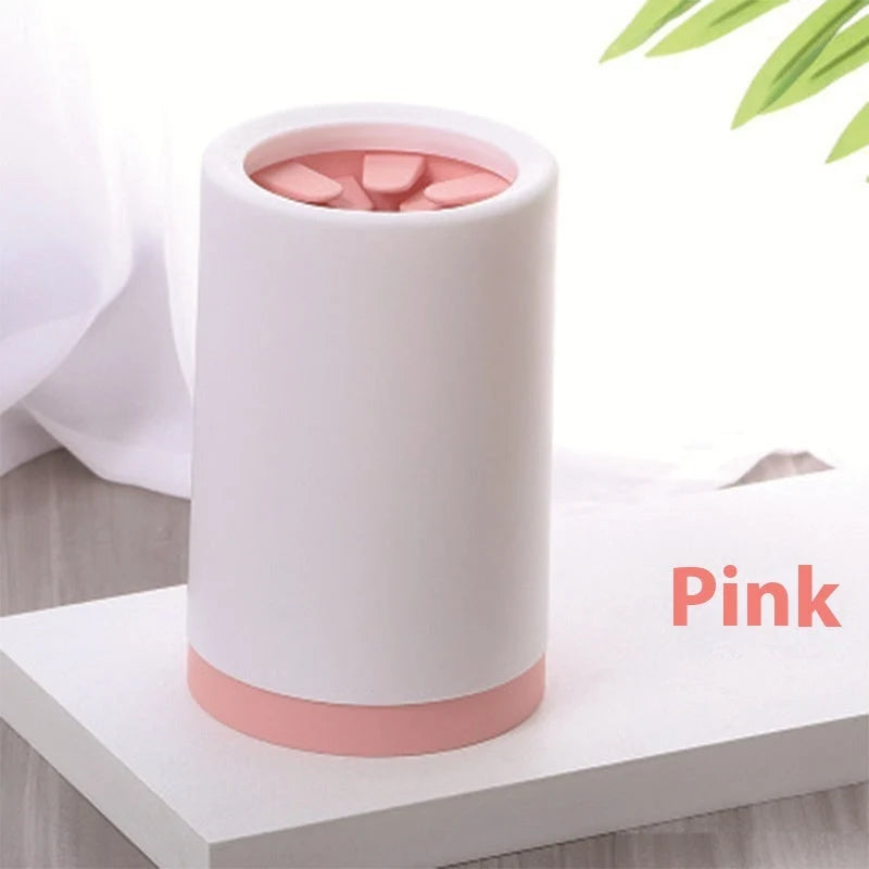 Dog Paw Washer Gentle Silicone Bristles Twist Clean