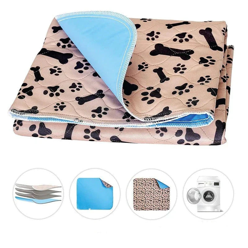 Dog Pee Pad Four-Layer Leakproof Odor-Resistant Washable