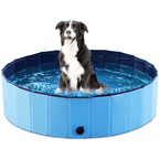Dog Pool Foldable Instant Setup Claw Resistant PVC