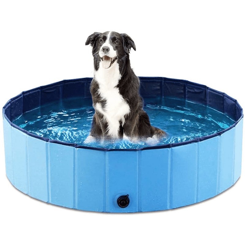 Dog Pool Foldable Instant Setup Claw Resistant PVC