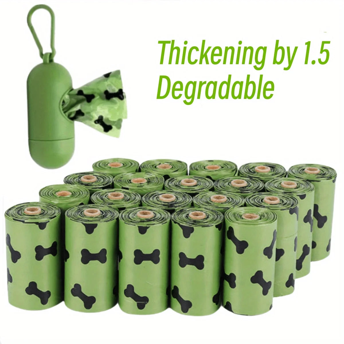 Dog Poop Bags Biodegradable & Leak-Proof 300 Bags