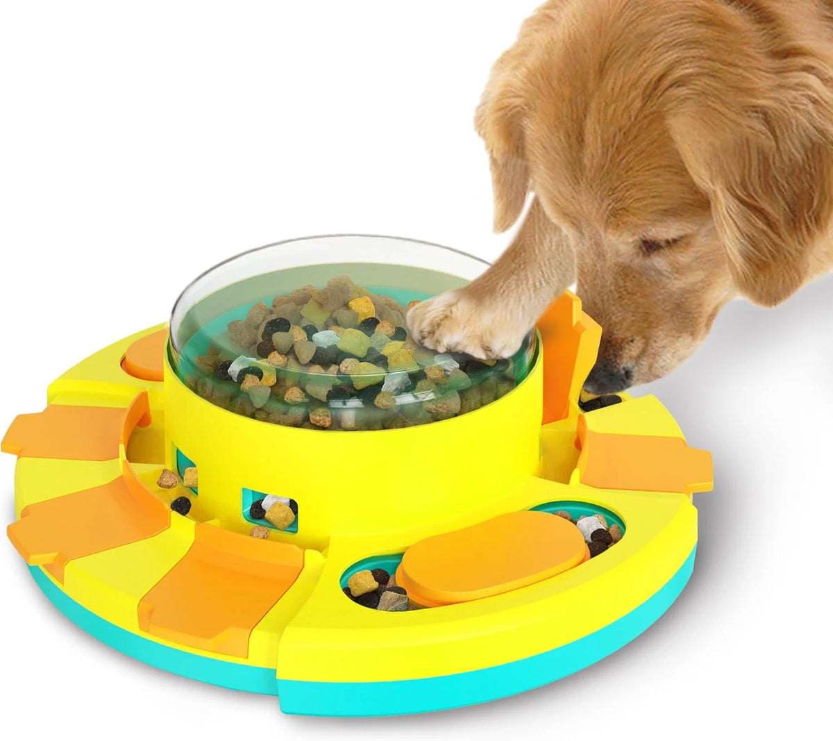Dog Puzzle Feeder Interactive Slow Feeding Pet-Safe