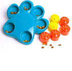 Dog Puzzle Feeder Slow-Feed Interactive Transparent Treat Tank