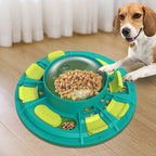 Dog Puzzle Feeder Treat-Dispensing & Slow-Feeder