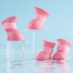 Dog Rain Boots Silicone Waterproof Anti-Slip Tape Closure