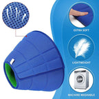 Dog Recovery Collar Breathable Mesh Adjustable Fit Machine Washable