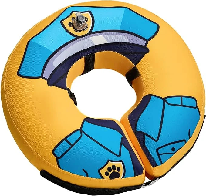 Dog Recovery Collar Inflatable Inner Loop Adjustable Valve