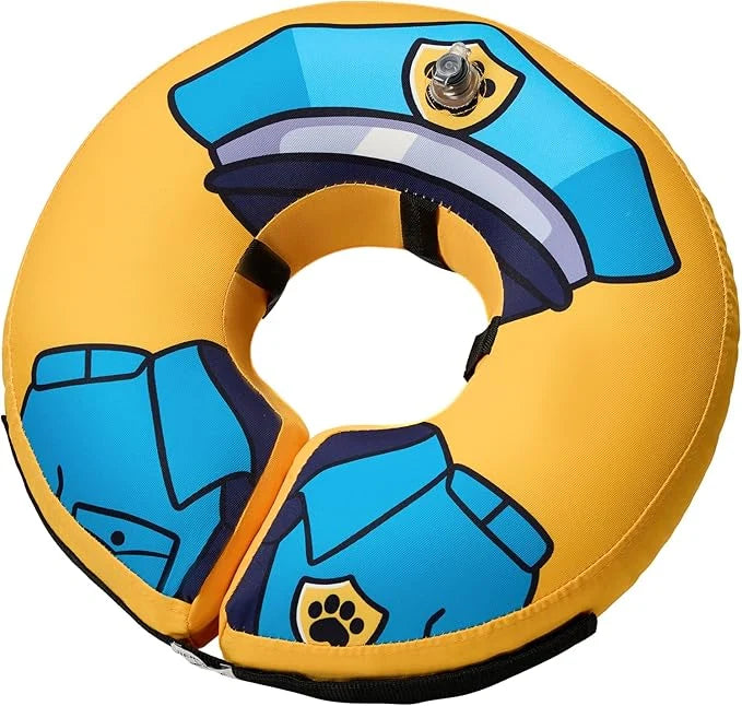Dog Recovery Collar Inflatable Inner Loop Adjustable Valve